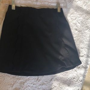 Black TOPSHOP miniskirt
